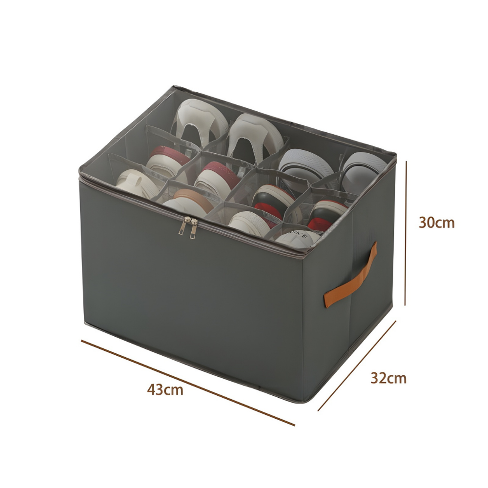 CubiqBox™ – Sammenfoldelig Pladsbesparende Opbevaringsboks
