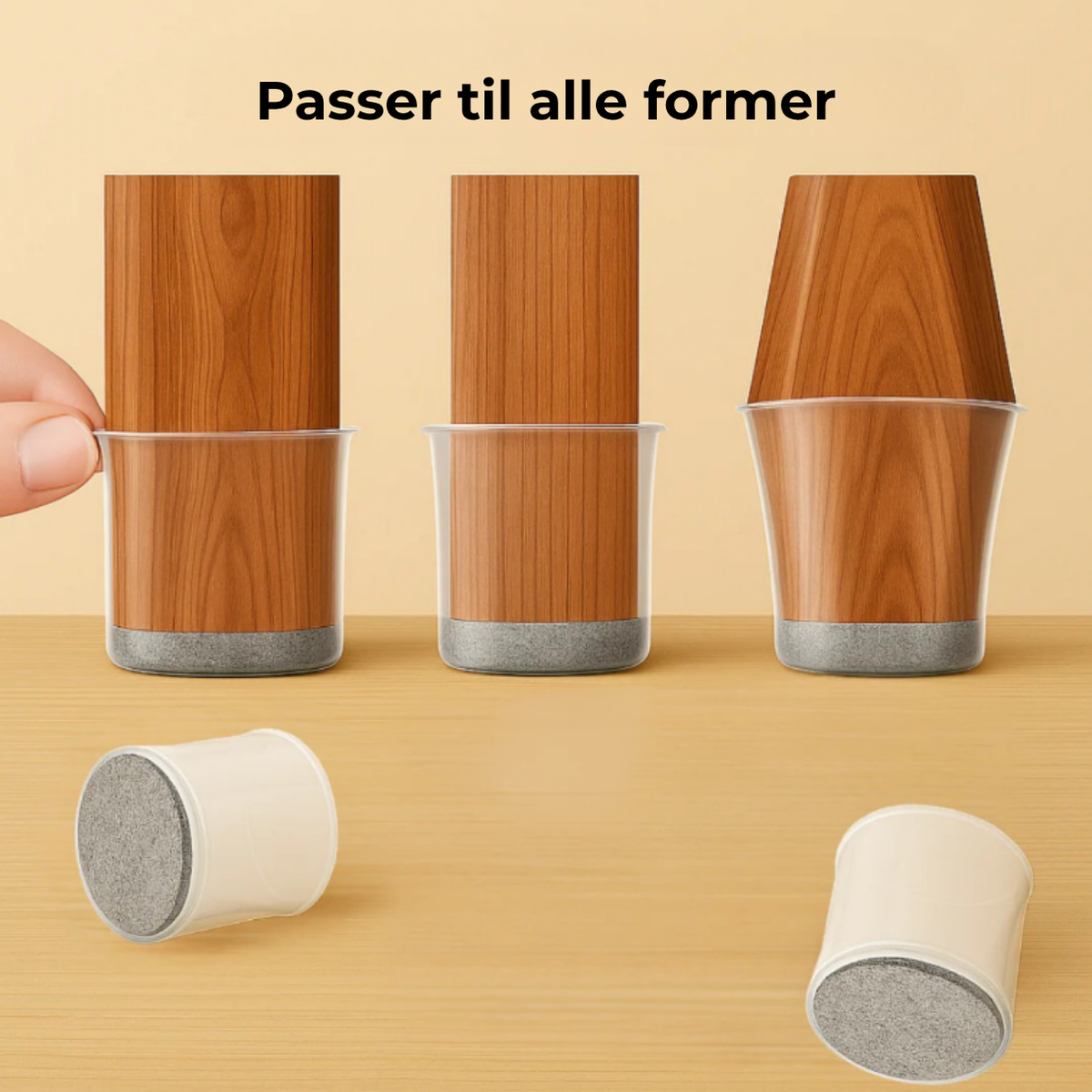 StolSokker™ - Den bedste lydisolerende beskyttelse til dit gulv!