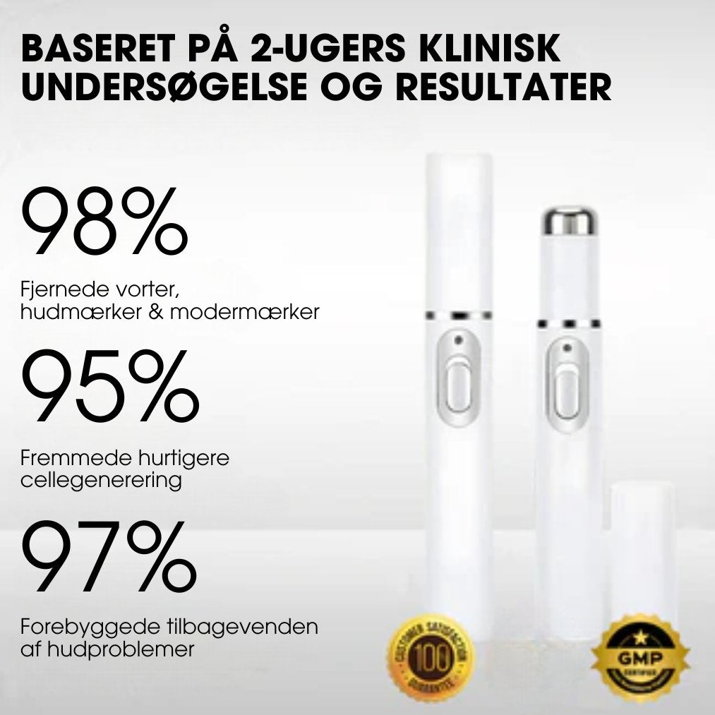 DermaLight Pro™ - Ikke-invasiv laserpen til modermærker, vorter og hudflapper