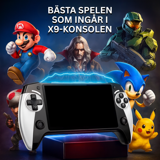 GameX9 | 🎮 Genoplev 90’erne – Spil over 2.000 retrospil når som helst, hvor som helst!