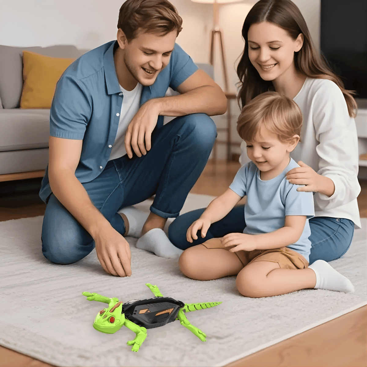 CrawlBot Pro™ – Vægklatrende Gekko/Kakerlak Legetøj