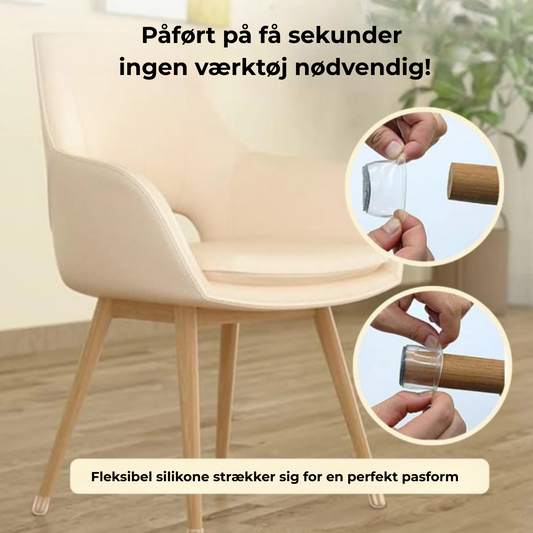 StolSokker™ - Den bedste lydisolerende beskyttelse til dit gulv!