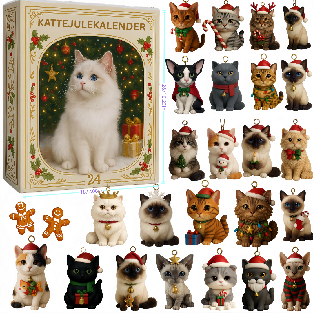 MeowBox™ – 24 dage fyldt med kattelykke