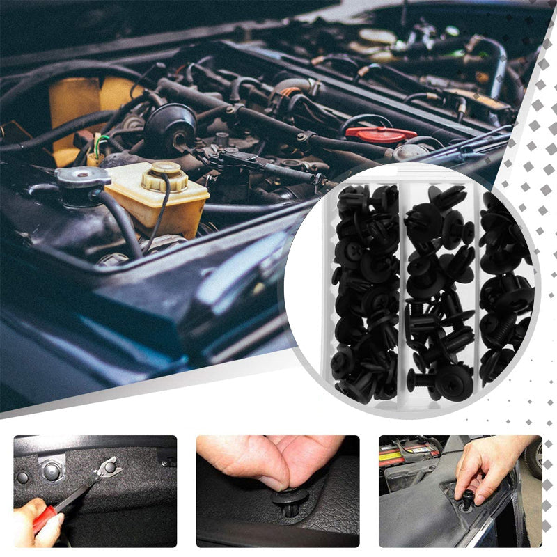 AutoFix Klips 1+1 GRATIS – Universel Bro, Stærke Klips til Bilreparation