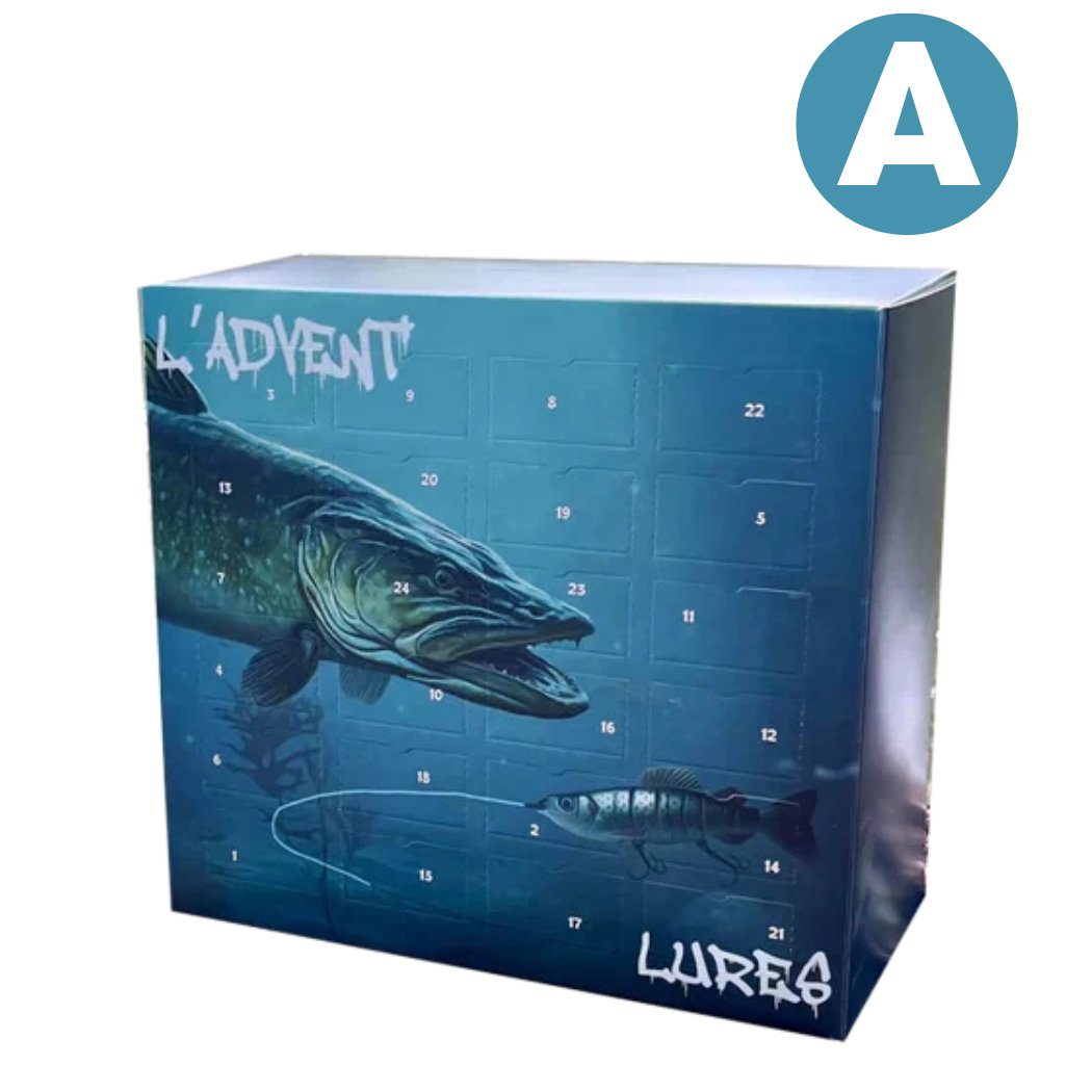 24 Days FiskeGlæde 2025™ - Julekalender for lystfiskere