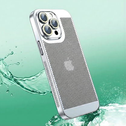 CoolRidge™ – Premium Kølende Elektropletteret Mobilcover