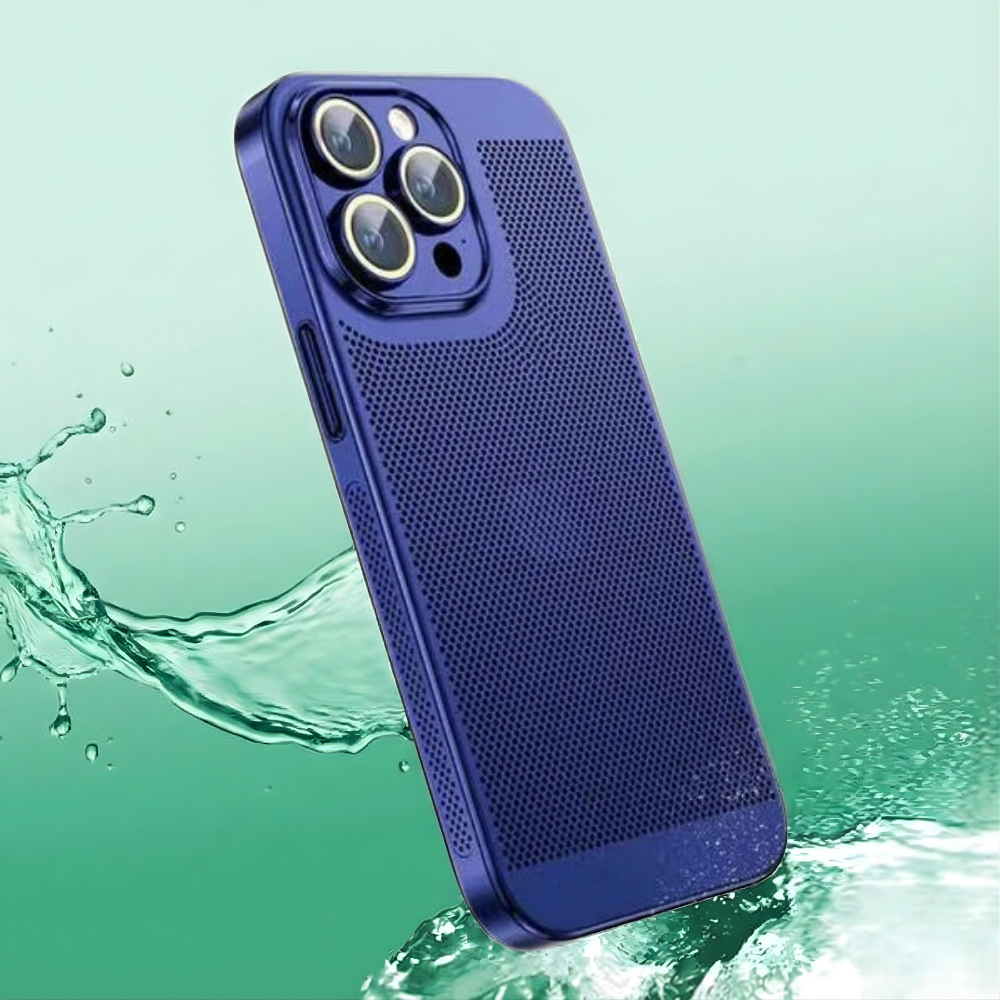 CoolRidge™ – Premium Kølende Elektropletteret Mobilcover