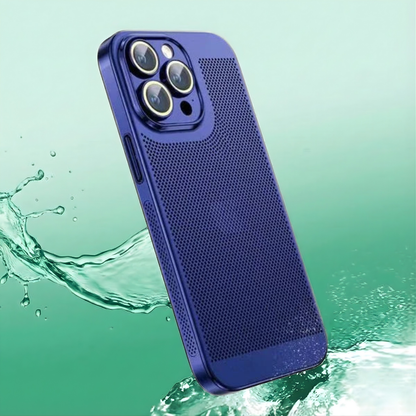 CoolRidge™ – Premium Kølende Elektropletteret Mobilcover