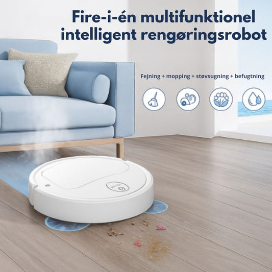 GlidingCleaner™ | 4-i-1 robot der gør gulvet skinnende rent