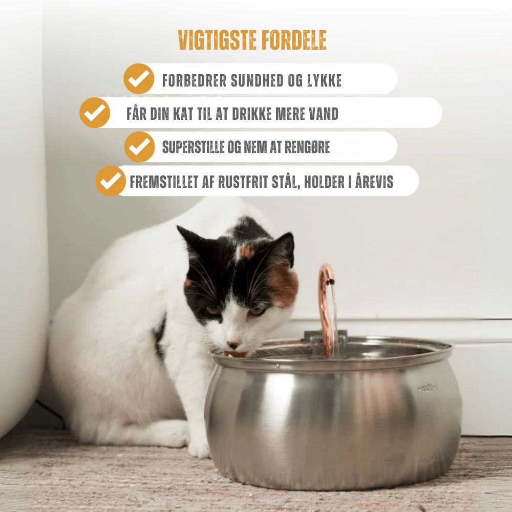 FelineFountain™ | Sig farvel til urinvejsproblemer hos katte