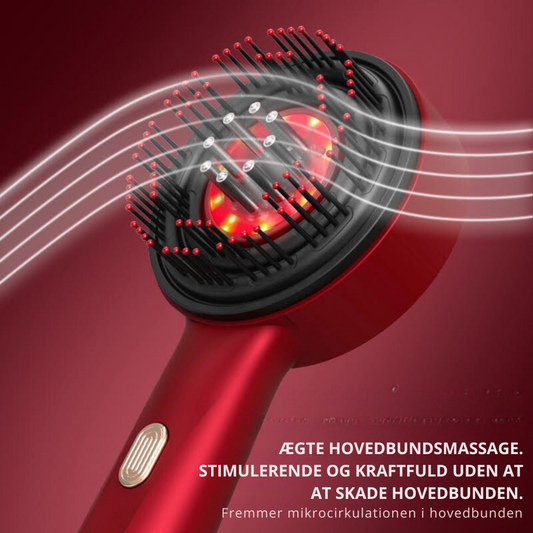 GlowHairBrush™ | Få fyldigere og længere hår på 60 dage