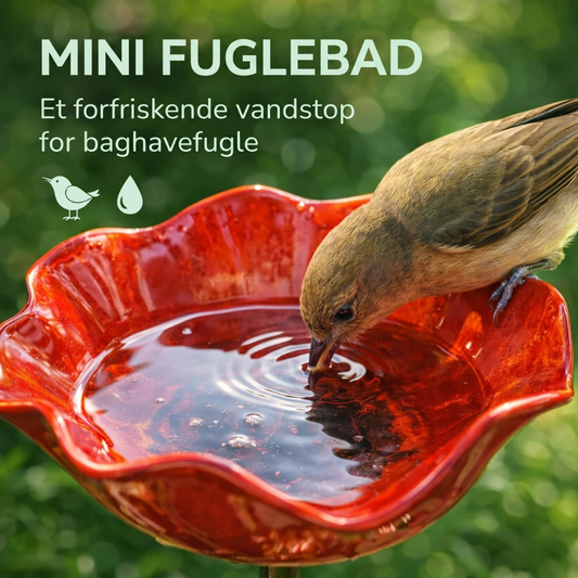PetalHaven Garden™ – Have Fuglebad & Bestøver Vandstation