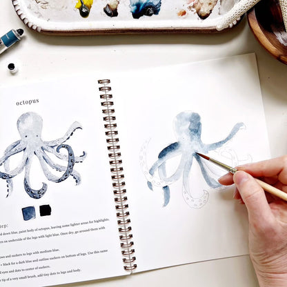 Akvarella Art™ | Sæt gang i din kreativitet med vores sjove akvarel-arbejdsbog!