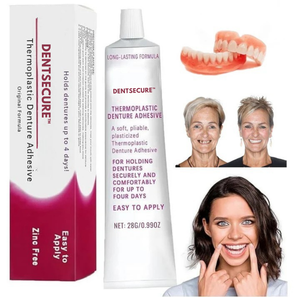 DentSecure™ | Få et stærkt, sikkert og bekymringsfrit smil hele dagen