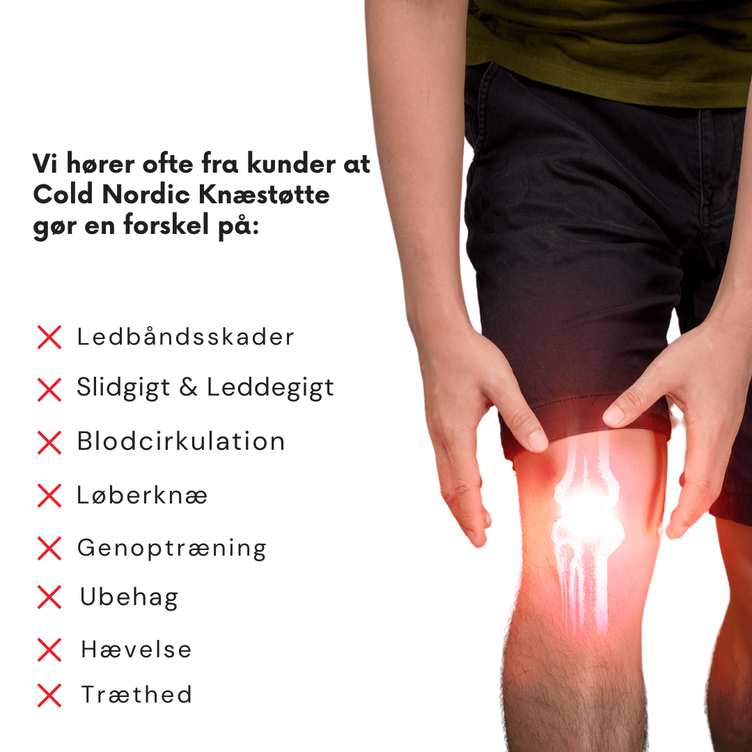 Cold Nordic Knæstøtte