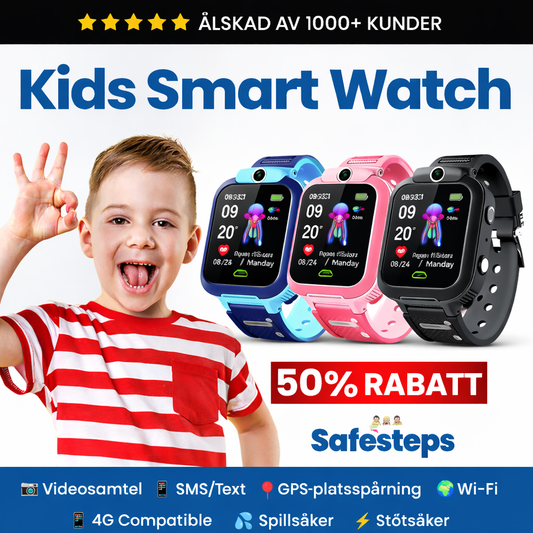 🛡️ SafeSteps Kids Smart Watch