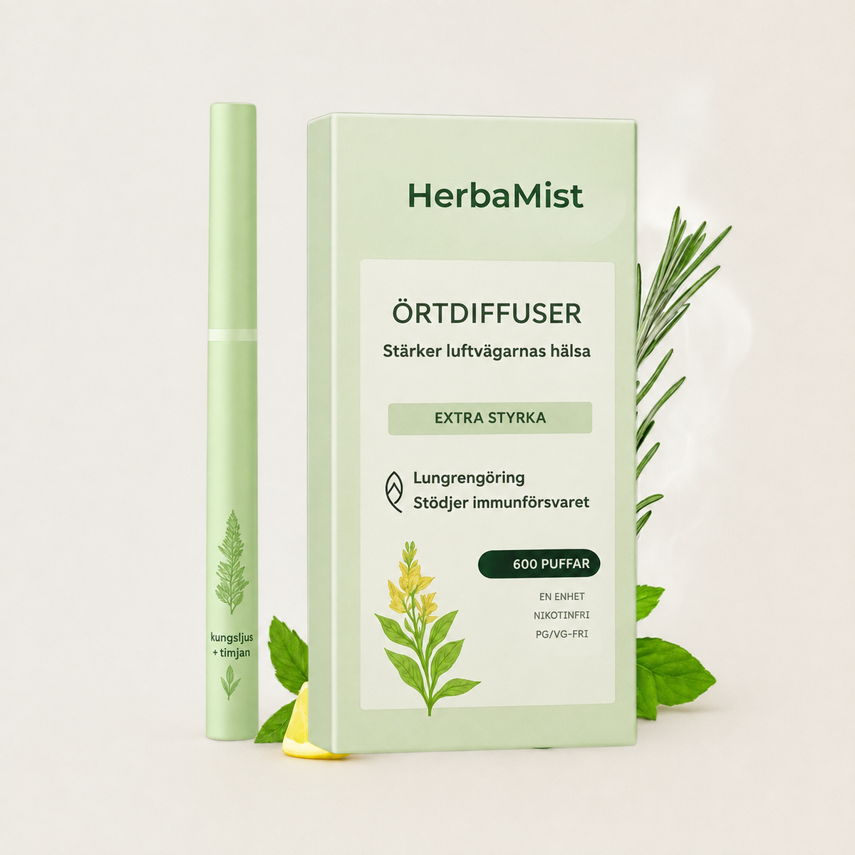 HerbaMist™ | Bryd nikotintrangen på 90 sekunder