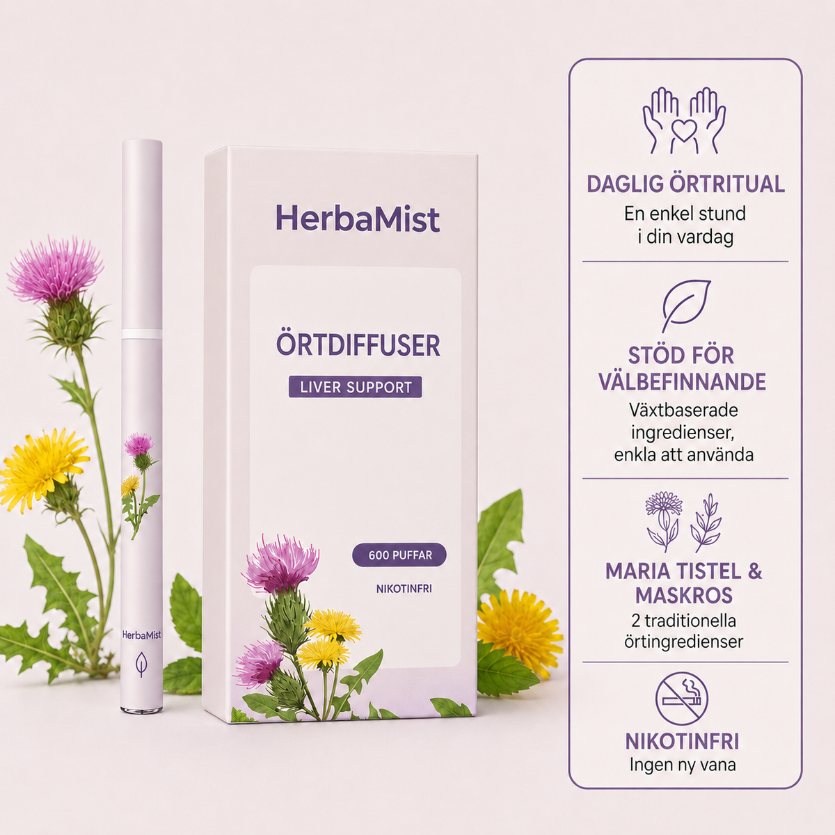 HerbaMist™ | Bryd nikotintrangen på 90 sekunder