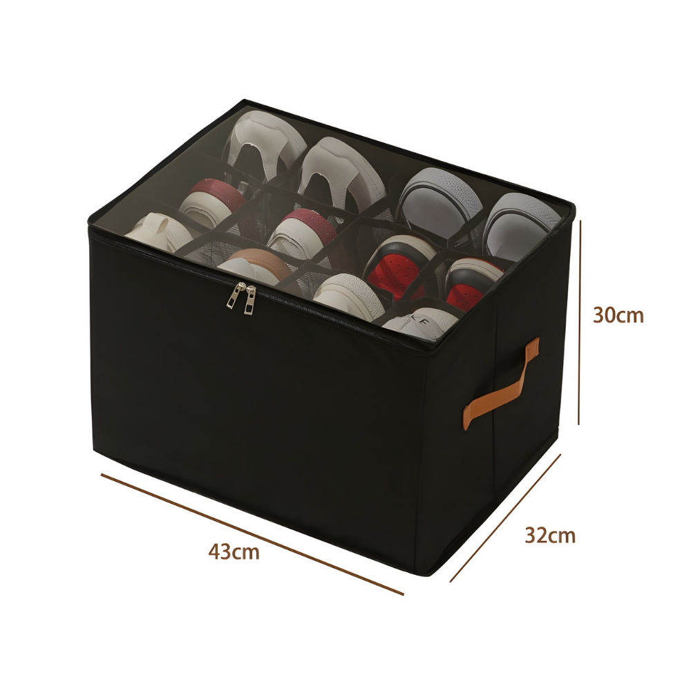 CubiqBox™ – Sammenfoldelig Pladsbesparende Opbevaringsboks