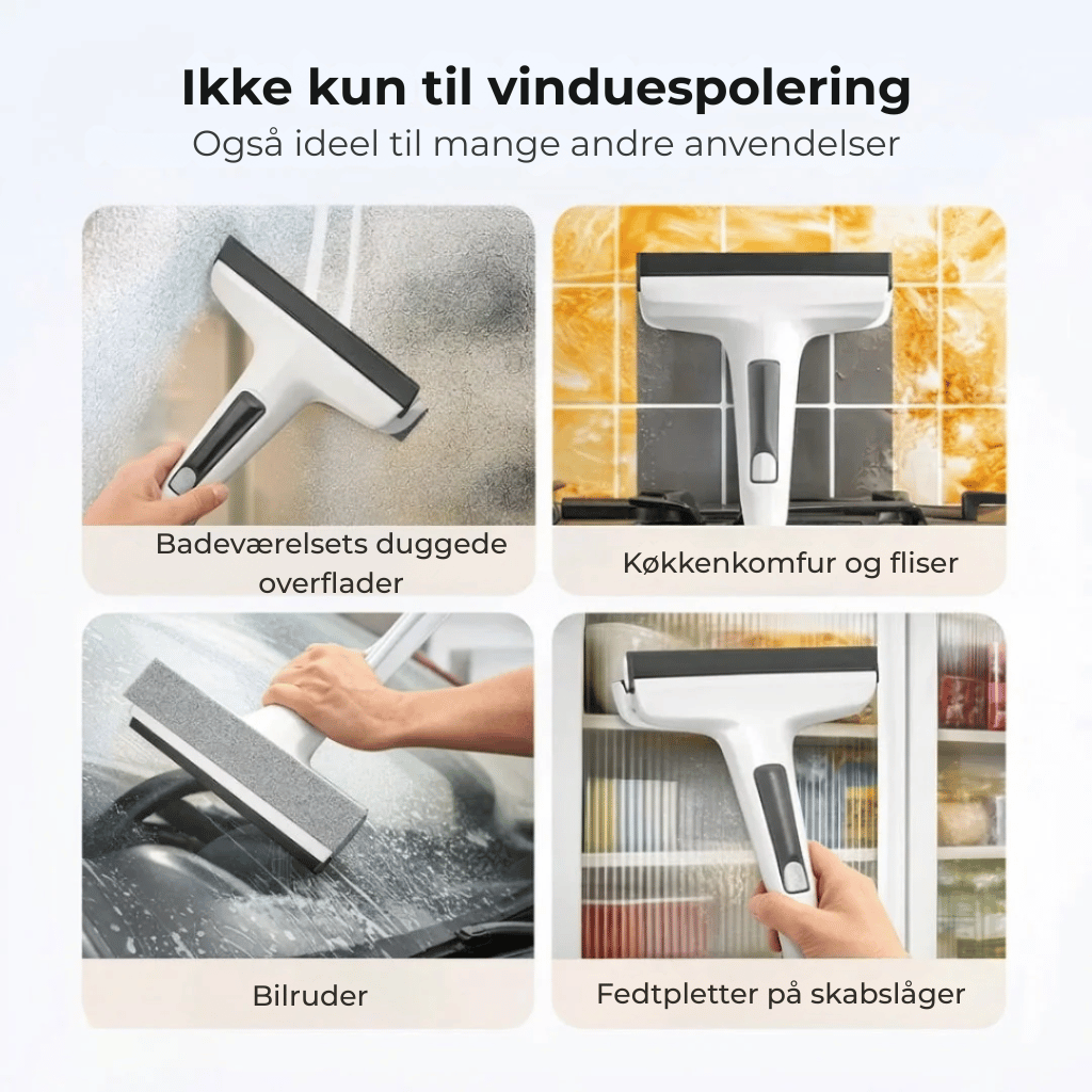 ClearSwipe – Rene ruder på én gang