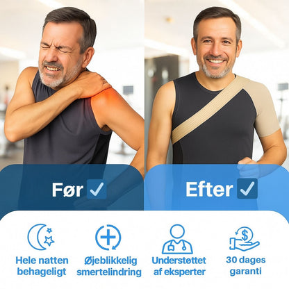 OrthoSleeve™ | Fjern Skuldersmerter På Kun 1 Dag og Sov Uden Smerte
