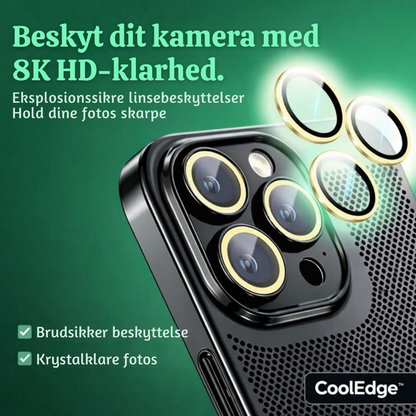 CoolRidge™ – Premium Kølende Elektropletteret Mobilcover