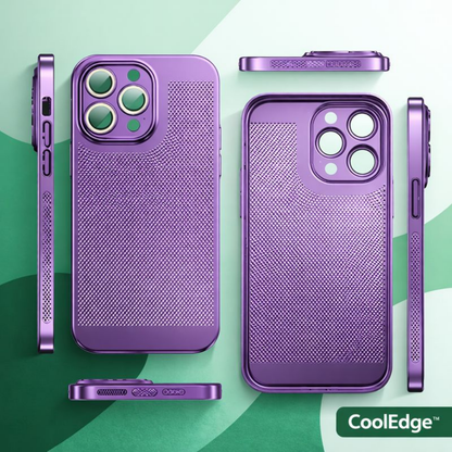 CoolRidge™ – Premium Kølende Elektropletteret Mobilcover