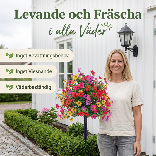 Norillo FloraLux – Kunstige blomster af høj kvalitet til entré og terrasse