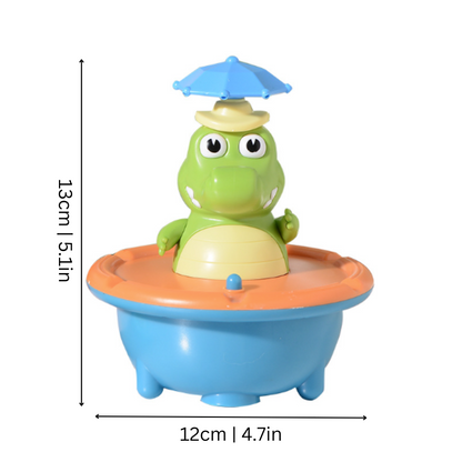 CrocSplash™ – Det ultimative badelegetøj med lys og vandstråler