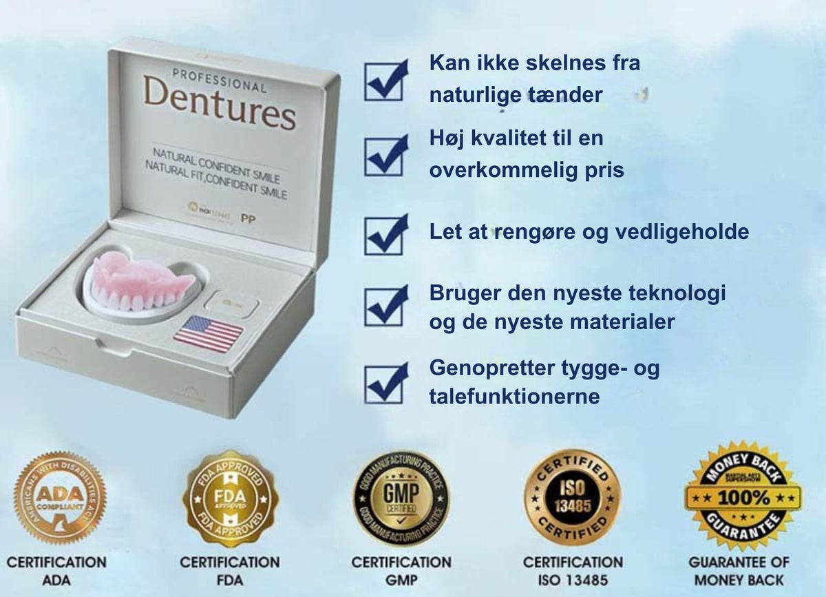 SmileForm™-🦷 Avancerede helproteser (begrænset tilbud ⏰)