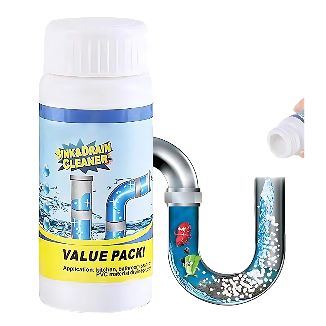Cleaner Pro° PipeCleaner 1+1 GRATIS: Vask Og Afløb Rørrenserpulver