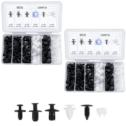 AutoFix Klips 1+1 GRATIS – Universel Bro, Stærke Klips til Bilreparation