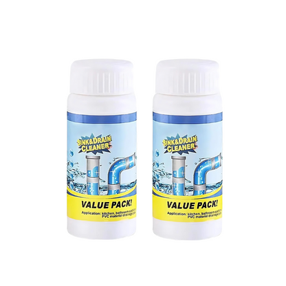 Cleaner Pro° PipeCleaner 1+1 GRATIS: Vask Og Afløb Rørrenserpulver