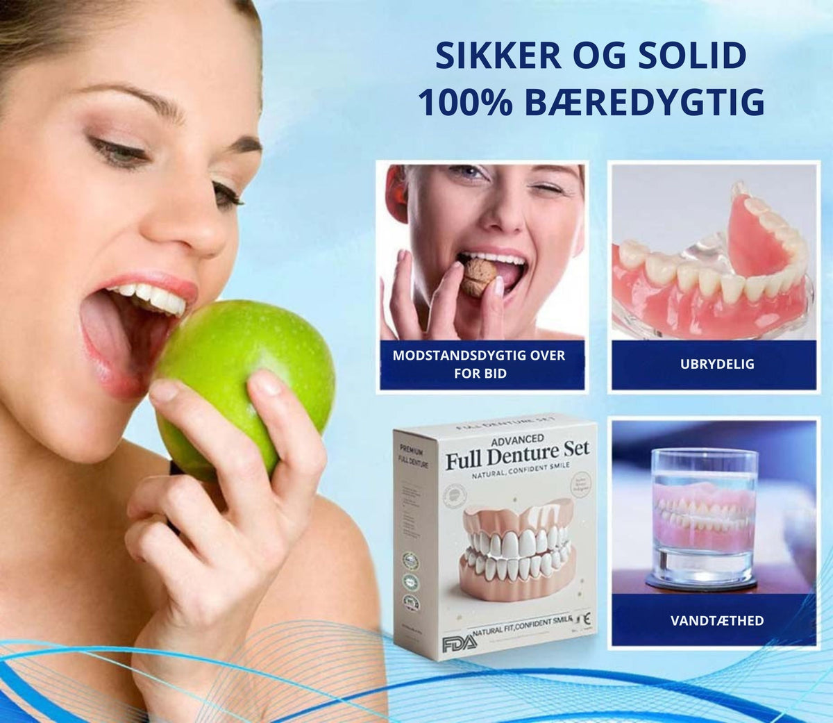 SmileForm™-🦷 Avancerede helproteser (begrænset tilbud ⏰)