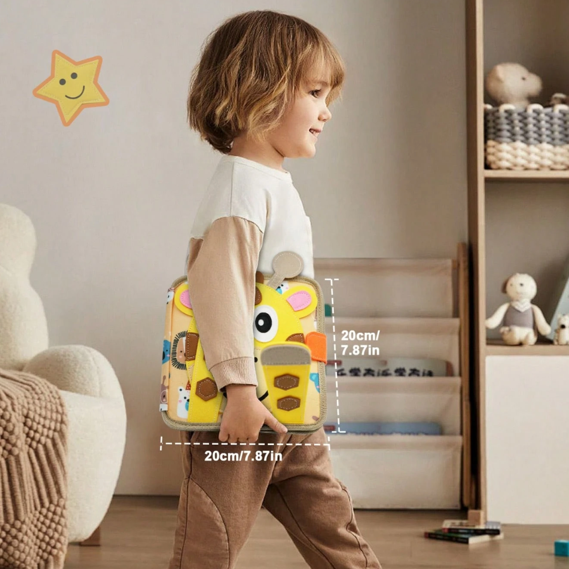 Montessori Busy Book – Leer spelenderwijs