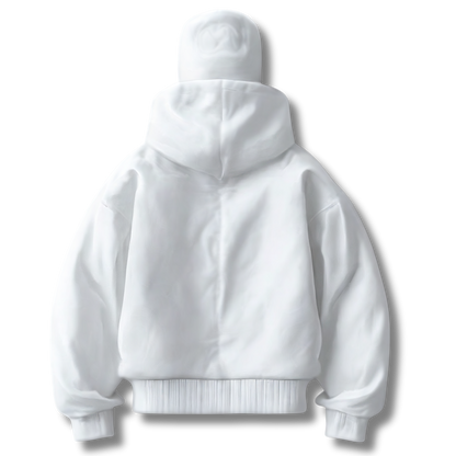 Anti-Social Ninja Hoodie™ - Hoodie med lynlås og integreret maske – Unisex