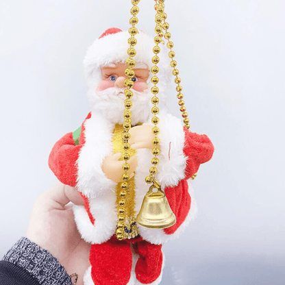 KlatrendeSantasi™ Festlig Julemandsdekoration Til Hjemmet