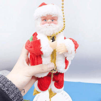 KlatrendeSantasi™ Festlig Julemandsdekoration Til Hjemmet