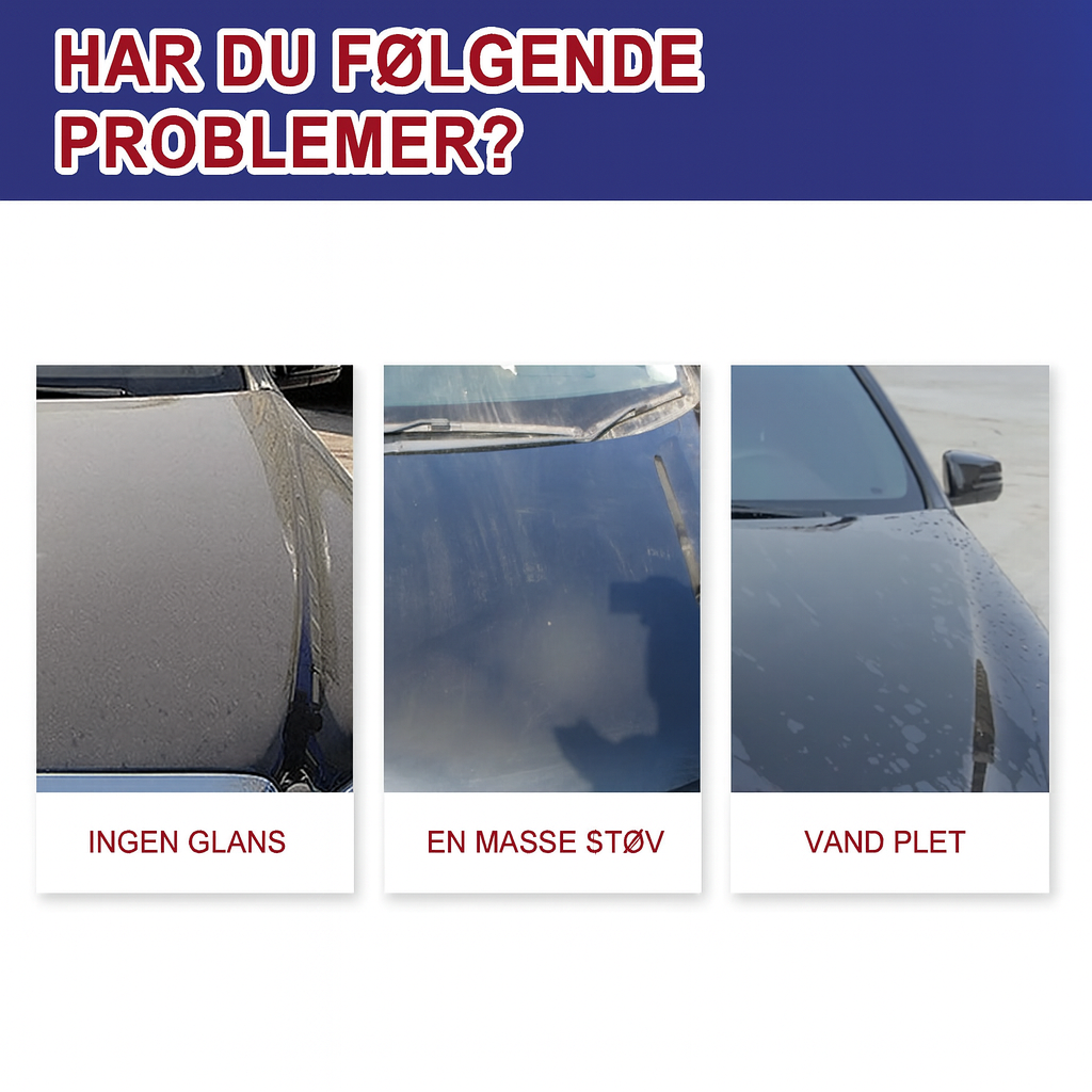 Bil nano coating spray – rens og glans