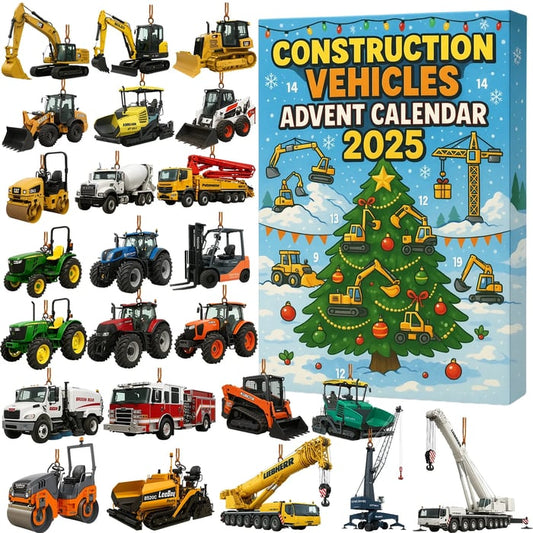 24 Byggekøretøjer julekalender 2025™