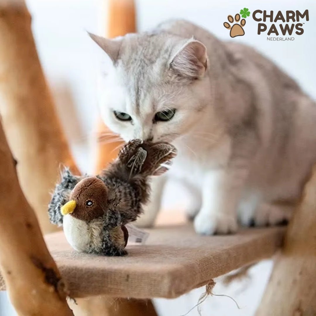 Bird Toys™ Realistisk Simulationsfugl til Katte