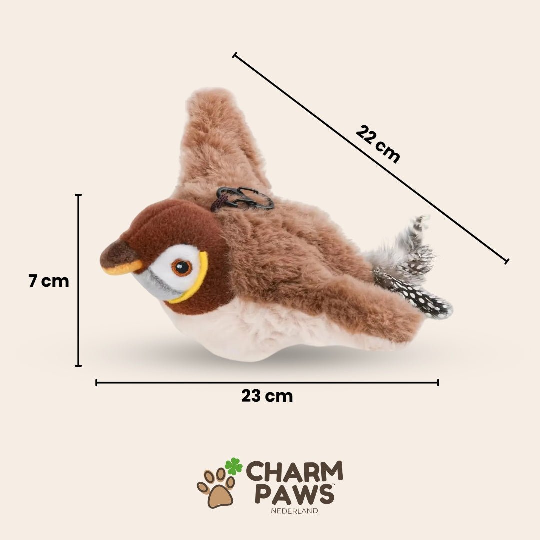 Bird Toys™ Realistisk Simulationsfugl til Katte