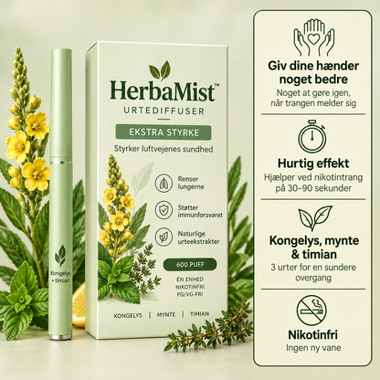 HerbaMist™ | Bryd nikotintrangen på 90 sekunder