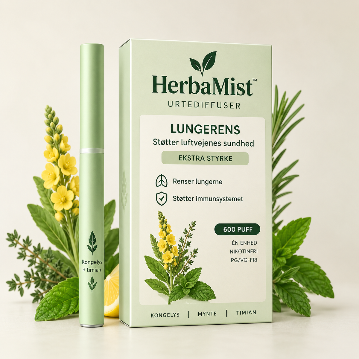 HerbaMist™ | Bryd nikotintrangen på 90 sekunder