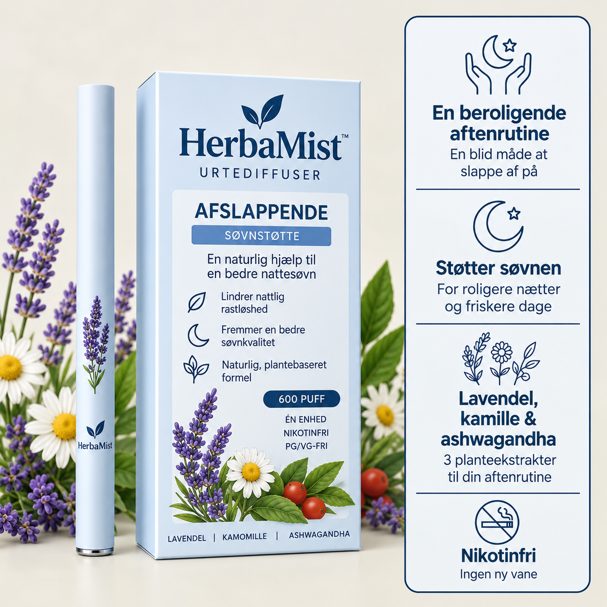 HerbaMist™ | Bryd nikotintrangen på 90 sekunder