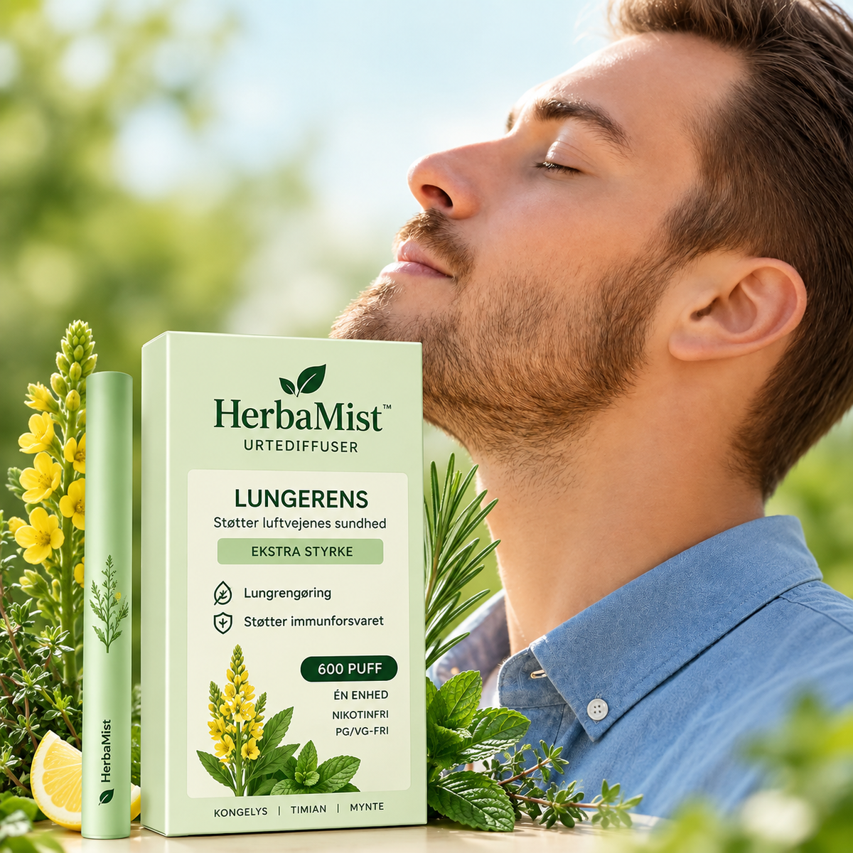 HerbaMist™ | Bryd nikotintrangen på 90 sekunder