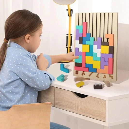 TetrisPlay Board ™ - Sjovt og lærerigt puslespil
