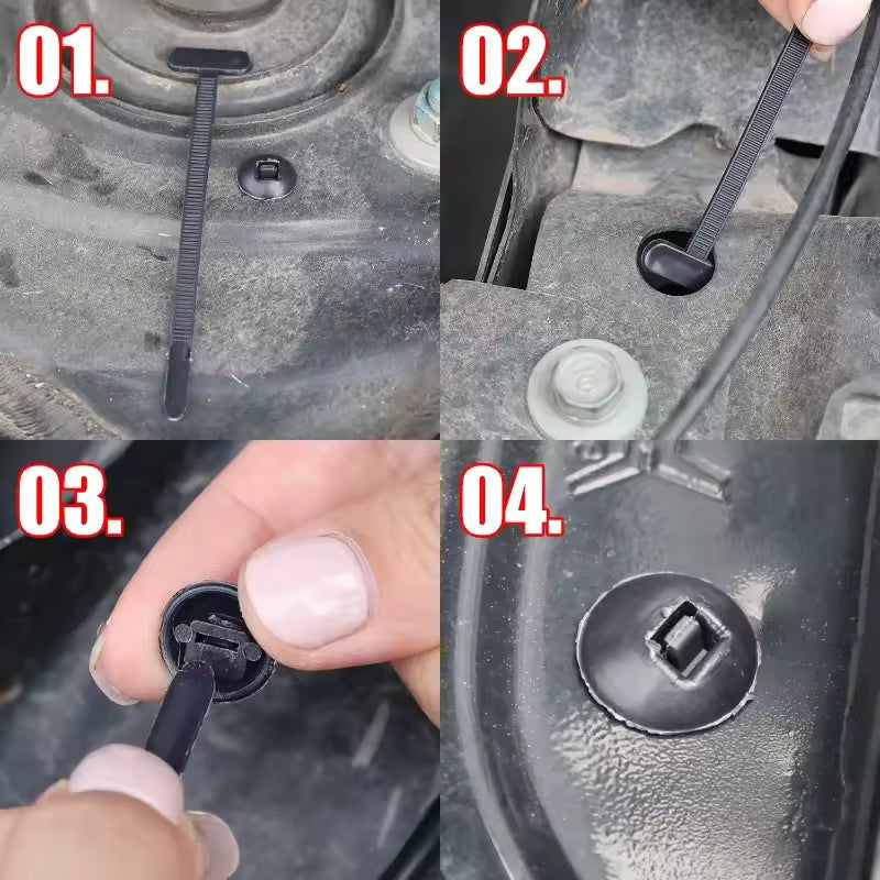 CableTies™: Enkle Universelle Kabelbindere med Lås