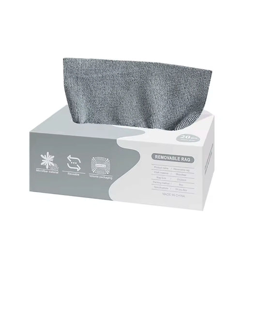 MicroCloth dispenser: storpakke genanvendelige mikrofiberklude