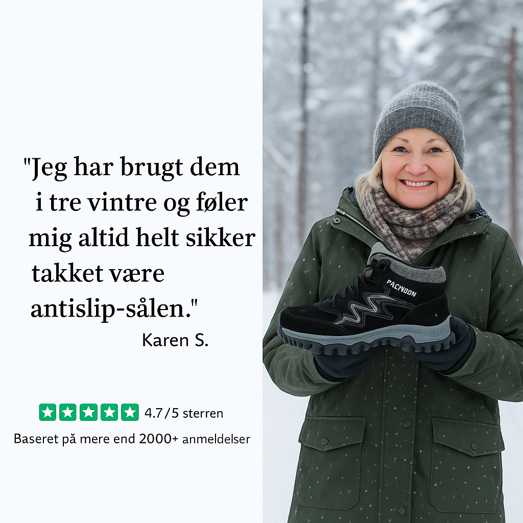 WinterStep – Skridsikre vintersko